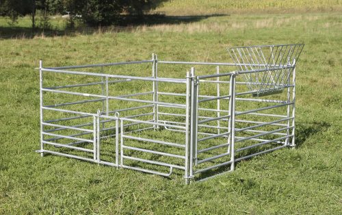 Galvanizált juh karámelem 92 cm magas - 1,83 m