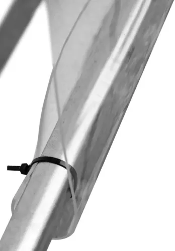 PVC panelborítás - 1m x 1,5 m x 2,5 mm, áttetsző