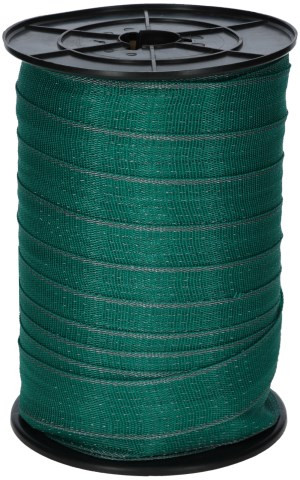 Economy Line szalag, 40 mm, 200 m, zöld/szürke