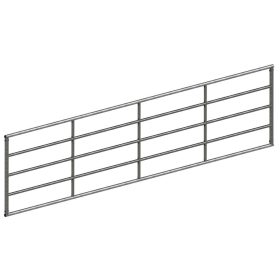 Kapu 3m, magasság: 100 cm, horganyzott