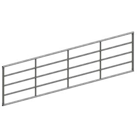 Kapu 4m, magasság: 100 cm, horganyzott