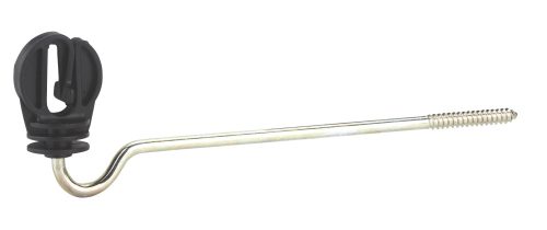 Maxi Tape pattanózáras távtartós facsavaros szigetelő - max. 20 mm széles villanypásztor szalaghoz, 10 db/cs