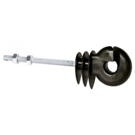 AKO szigetelő M6 menettel fekete 80 mm - 25 db/csomag