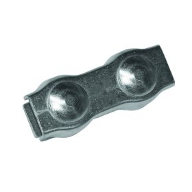   AKO villanypásztor vezeték- és huzaltoldó, max. 6 mm átmérőig, horganyzott 10db / csomag