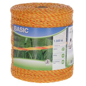   Villanypásztor vezeték 3x0,20 mm SS, sárga-narancs - 1000 m