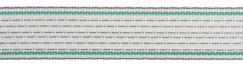 AKO Premium Plus villanypásztorszalag fehér/zöld - 200 m x 20 mm