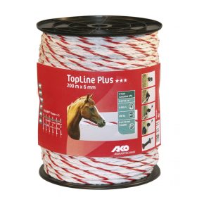   AKO TopLine Plus villanypásztorkötél TriCOND fémszál átmérő 0,30 mm - 200 m