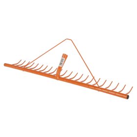 Gereblye, fém, nyél nélkül, 22 fogas, 78 cm széles