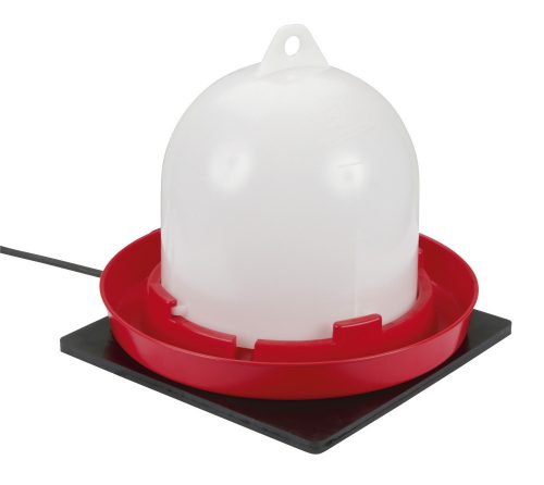 Gumi fűtőlap baromfi itatóhoz 18 W - 24x24x0,7 cm