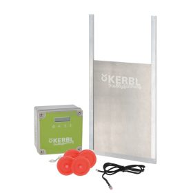 Automata baromfi ajtó csúszóajtóval 300x400 mm