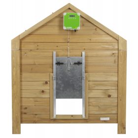 Önműködő zár baromfi ajtóhoz