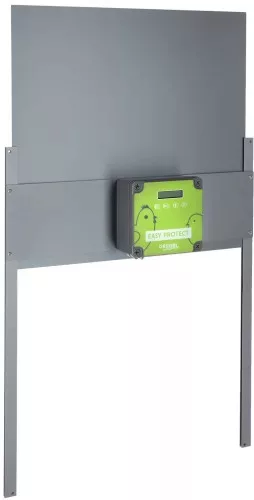 Automata baromfiajtó - vezérlővel, biztonsági zárral, 40x35 cm