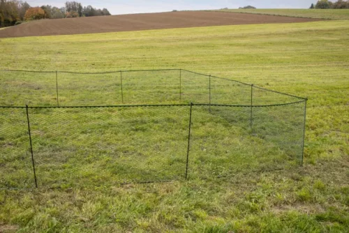 MultiFence univerzális háló - 0,9 m magas, 8 karóval, 16 u-szeggel, 12 m