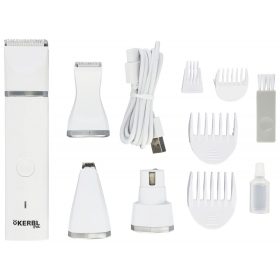 Akkumulátoros Multi-trimmer, 4 az 1ben, fehér