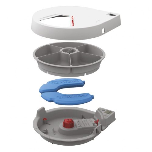 Cat Mate® C500 Automata macska etető, 5 adagot szolgál fel, 4 napos időzítő