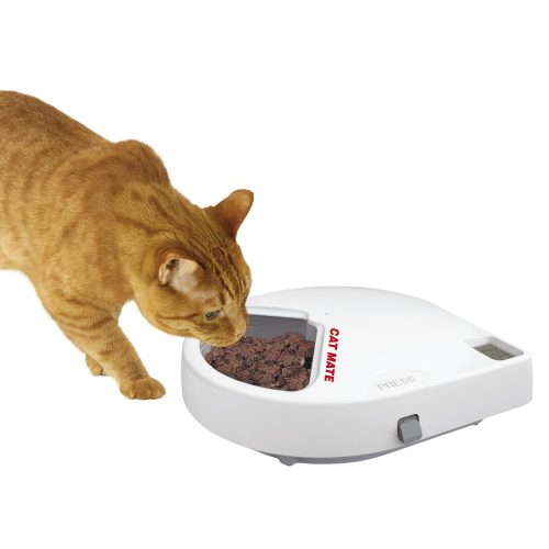 Cat Mate® C500 Automata macska etető, 5 adagot szolgál fel, 4 napos időzítő