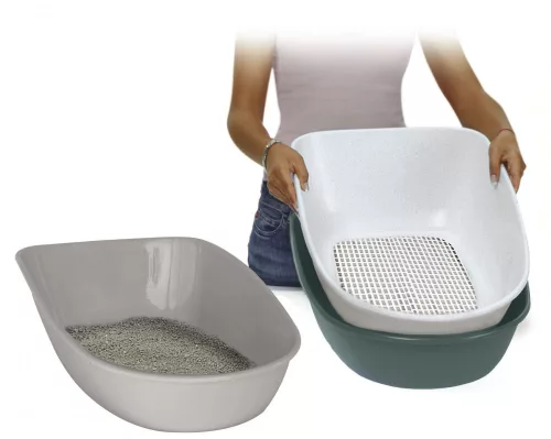 Furba Maxi alomdoboz, tisztító szitával, 69x47x26 cm