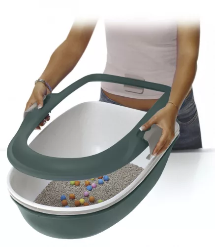 Furba Maxi alomdoboz, tisztító szitával, 69x47x26 cm