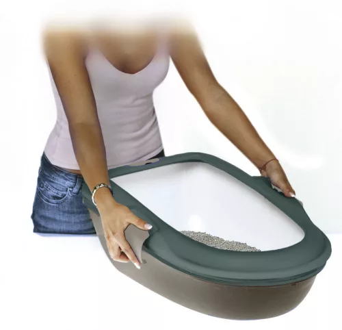 Furba Maxi alomdoboz, tisztító szitával, 69x47x26 cm