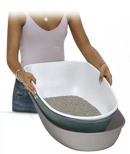 Furba Maxi alomdoboz, tisztító szitával, 69x47x26 cm