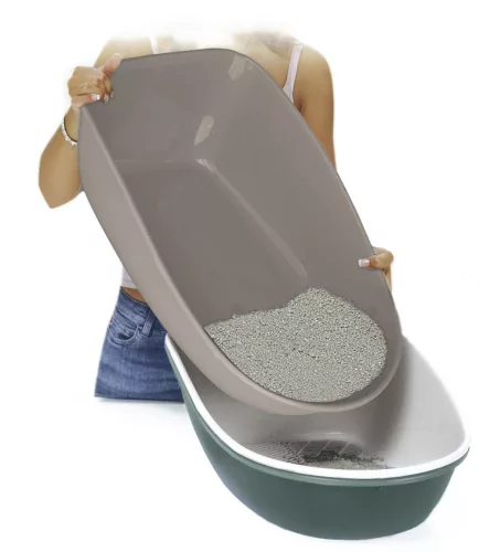 Furba Maxi alomdoboz, tisztító szitával, 69x47x26 cm