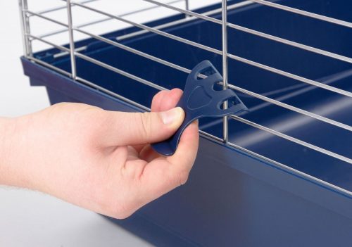 Maxi Baldo Twin 100 kétszintes kisállat ketrec, törpenyúl ketrec - 100 x 53 x 86 cm