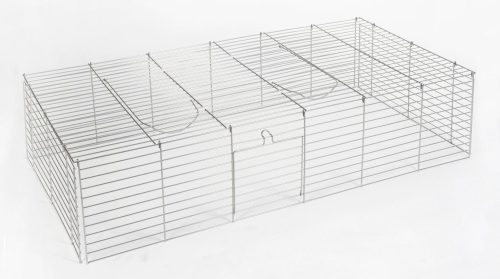 Maxi Baldo Twin 100 kétszintes kisállat ketrec, törpenyúl ketrec - 100 x 53 x 86 cm