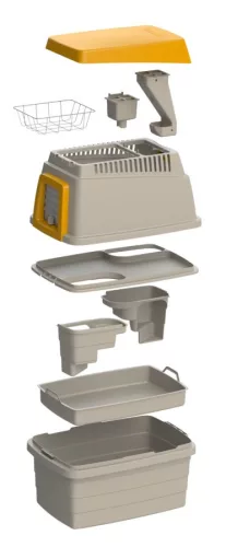 Bunny Base nyúlház - komplett szett