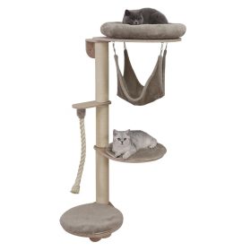 Dolomit Grappa macskafa, drapp - 80x53x204 cm