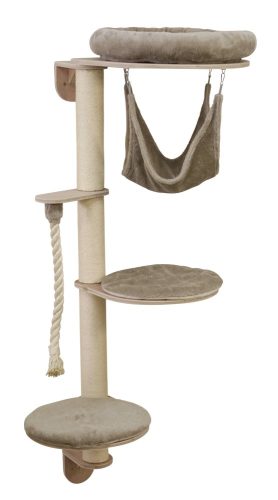 Dolomit Grappa macskafa, drapp - 80x53x204 cm
