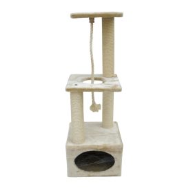 PLATIN PRO macska játszófa 109 cm bézs