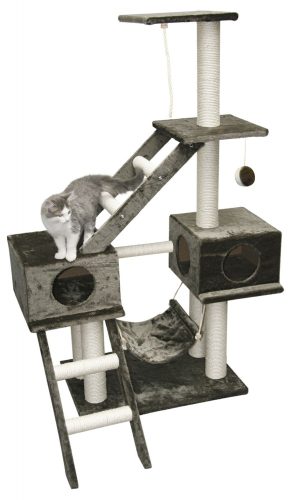 GRANAT macskabútor, 70x50x150 cm, szürke