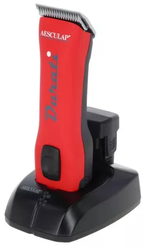 Durati nyírógép - fekete/piros, 2 akkumulátoros nyírógép