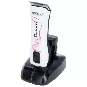   Aesculap Durati nyírógép - fehér/fekete rózsaszín mintával, 2 akkumulátoros