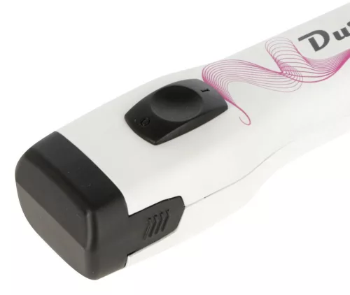 Aesculap Durati nyírógép - fehér/fekete rózsaszín mintával, 2 akkumulátoros