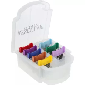   Aesculap Clip-on rozsdamentes acél fésű szett - SnapOn, 8 darabos