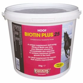   Biotin Plus – 25 mg / adag biotin tartalommal 1 kg-os vödör lovaknak