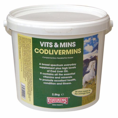 Codlivermins – Csukamájolajos vitamin 1 kg zsák lovaknak