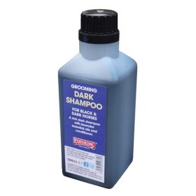   Dark Shampoo – Sampon fekete és sötétpej lovaknak 1 liter lovaknak