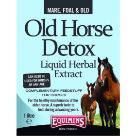   Old Horse Detox – ‘Öreg ló’ gyógynövényi oldat 1 liter lovaknak