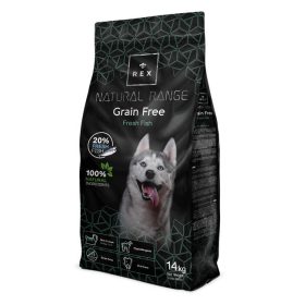   Rex Natural Range Grain Free Fresh Fish – hipoallergén gabonamentes halas szárazeledel 3 kg kutyáknak
