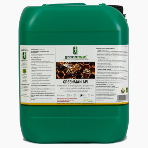 GREENMAN API probiotikus gyógyhatású készítmény méhészeti alkalmazásra - 10 liter