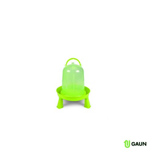 GAUN Eco 3 literes baromfiitató, lábakkal (pisztácia színben)