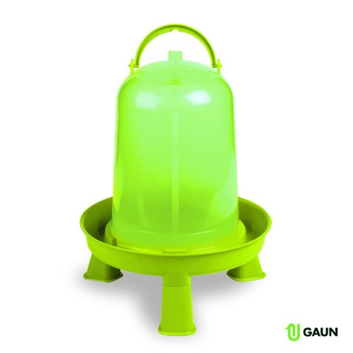 GAUN Eco 8 literes baromfiitató, lábakkal (pisztácia színben)