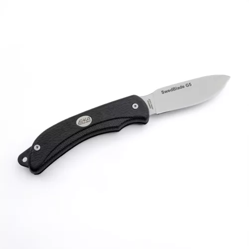 EKA SwedBlade G6 kiforgatható pengés vadászkés – Fekete