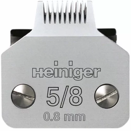 Heiniger 5/8-as méretű nyírófej, 0,8 mm vágási hosszúsággal – tappancs nyírásához