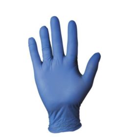 Kesztyű Eh Nitril Basic L 200 db Kék Púdermentes