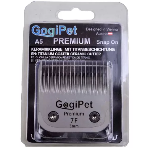 GogiPet PREMIUM A5 7F nyírófej – 3 mm
