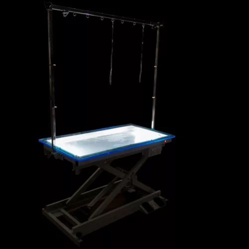 GogiPet Super Delux kozmetikai asztal világított asztallappal, teljes felszereltséggel