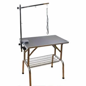   Mobil GogiPet® ápolóasztal 95 x 55 x 78 cm oszloppal és tárolórésszel